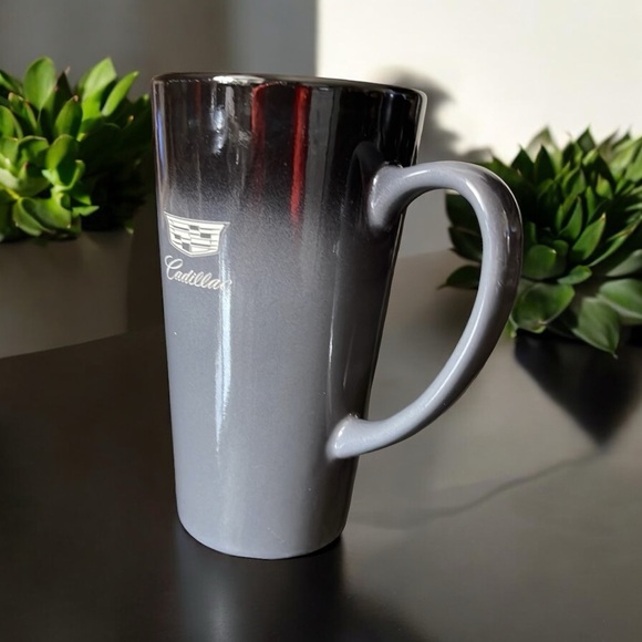 Cadillac Ombré Cement Gray 16 Ounce Tall Coffee Mug - Picture 2 of 16